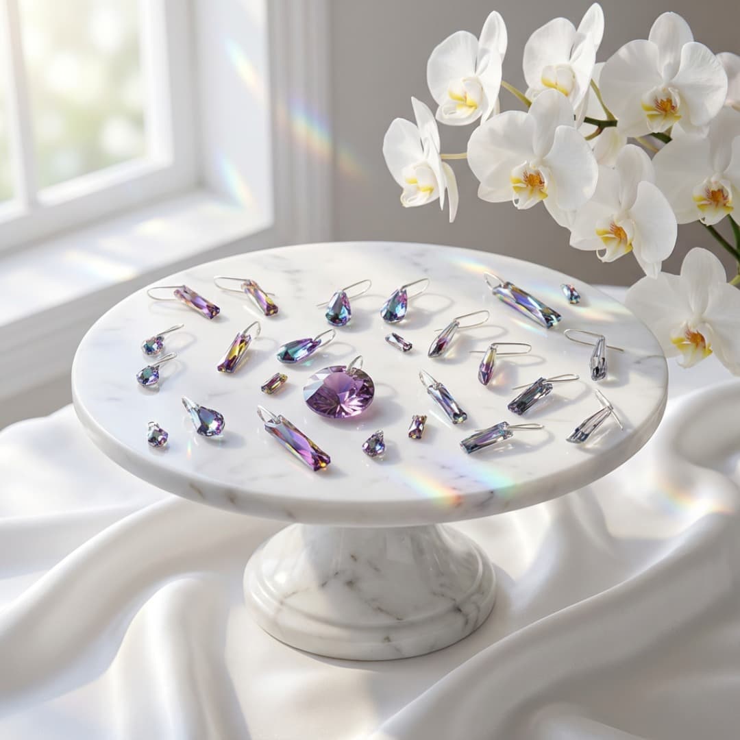 Vitral Rose et Argent Collection 5